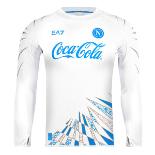 EA7 NAPOLI FELPA  PREMATCH NAPOLI N26P06 BIA