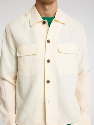 SELECTED HOMME WYATT OVERSHIRT IN LINO LOOSE 16089995 ERT