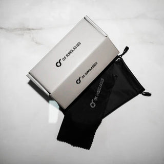 OS SUNGLASSES BERLINO PIEGHEVOLE MIELE LENTE BLU FUME' OS107-2-C04