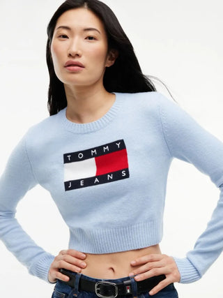 TOMMY HILFIGER TJW MAGLIONE BRILLANTINATO DW21690 C1N