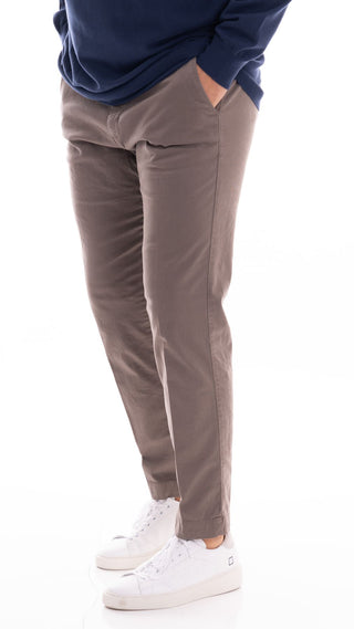 MORO PANTALONE TASCA AMERICA IN GABARDINA REGULAR MI2501R FAN