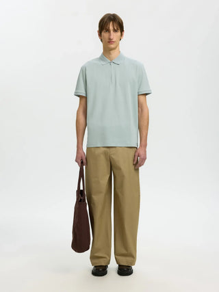 SELECTED HOMME FAVE POLO CON ZIP 16079026 AQG