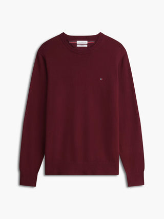 TOMMY HILFIGER PIMA ORG MAGLIONE GIROCOLLO MW28046 VLP