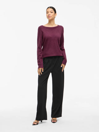 VILA MAGLIONE RIL GIROCOLLO MANICA LUNGA DONNA 14054177 FIG