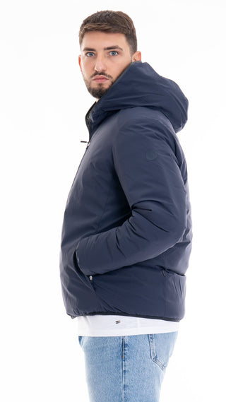 SAVE THE DUCK EZRA REVERSIBLE HOODED JACKET MEN D33600M MATT19 90000
