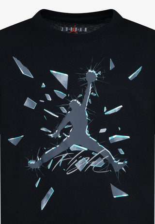 NIKE JORDAN SHORT SLEEVE T-SHIRT WITH LOGO JR 95D553 023