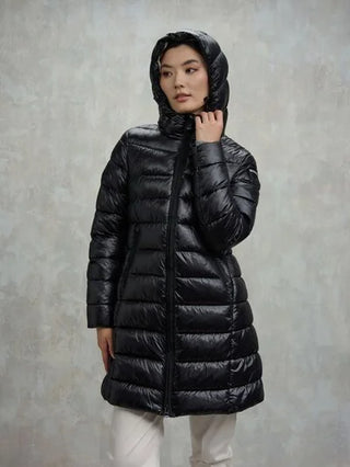 BLAUER PIUMINO ADELAIDE CON CAPPUCCIO DONNA BLDK02069 006648 999EI