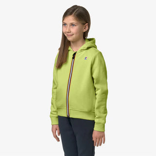K-WAY SWEATSHIRT P. LE VRAI ARNEL POLY COTTON JR K4114XW V31