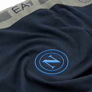 EA7 NAPOLI T-SHIRT STAFF UOMO N25R01 BLU
