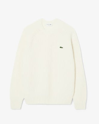 LACOSTE MAGLIONE LACOSTE SPESSO IN LANA CARDATA AH3142 XFJ