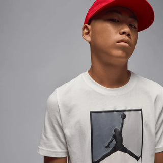 NIKE JORDAN T-SHIRT ESS 3.0 CON LOGO SU PETTO JR 95F057 782