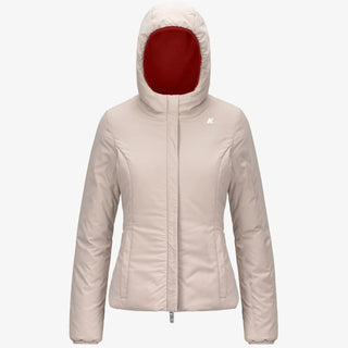 K-WAY GIUBBOTTO CORTO LILY REVERSIBILE DONNA K6128TW ASH