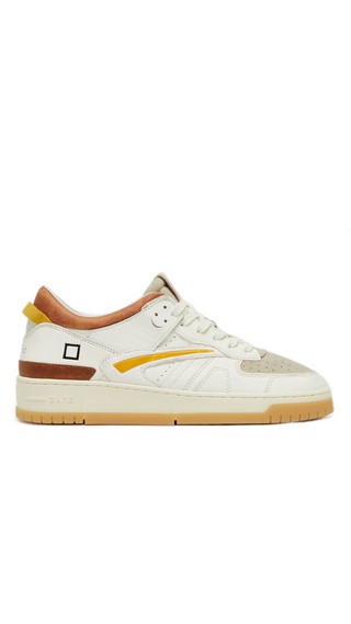 DATE TORNANEO NATURAL LEATHER SNEAKERS M411-TO-NT-WI