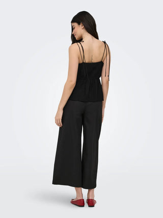 ONLY TANNY PANTALONE PALAZZO 15364078 BLK