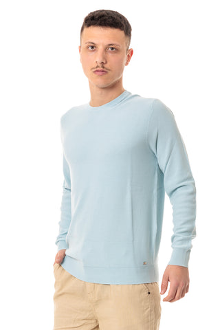 MARKUP MAGLIONE GIROCOLLO MANICA LUNGA IN PUNTO RISO UOMO MK890012 CLE