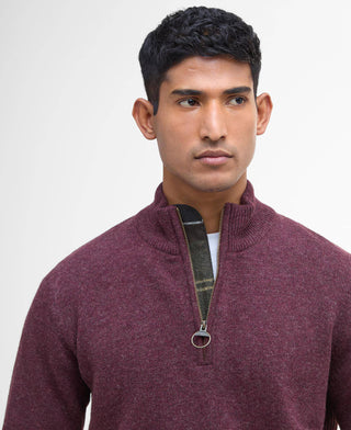 BARBOUR MAGLIONE HOLDEN HALF CON MEZZA ZIP UOMO MKN0837 RE77