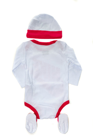 NIKE SET BODY CAPPELLO E STIVALETTI CON LOGO JR LN0134 A9P