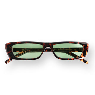 OS SUNGLASSES OCCHIALI  DA SOLE PARIGI TARTARUGATI CON LENTE VERDE OS2058-C04
