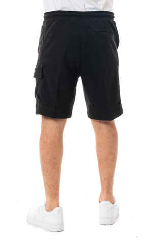 CALVIN KLEIN JEANS BERMUDA IN COTONE WOVEN LABEL UOMO J327284 BEH