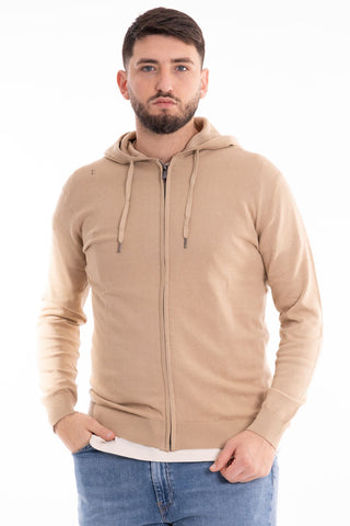 MARKUP FULL ZIP COTTON HOODIE MK690009 CRD