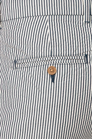 IMPURE MLES CHINO PANTALONE IN SEERSUCKER CONFORT TINTO IN FILO UOMO MILES SRKC63