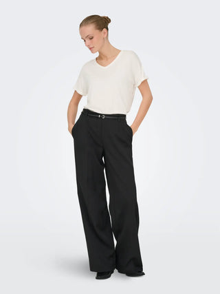JACQUELINE DE YONG SISSY T-SHIRT SCOLLO A V 15364526 CLD