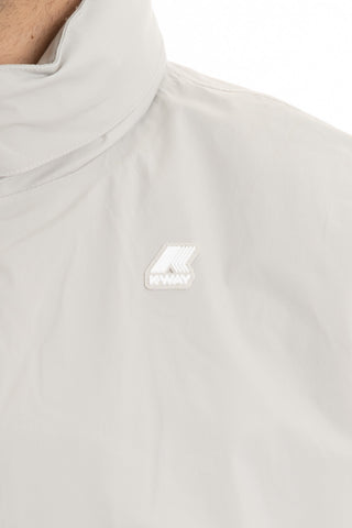 K-WAY MEN'S AMAURY STRETCH NYLON JERSEY JACKET K2121PW 634
