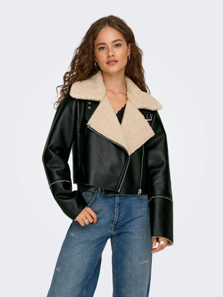 ONLY ECOMONTONE CORTO DORA 15349067 BLK