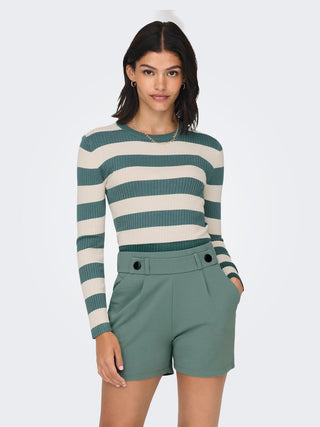 JACQUELINE DE YONG PLUM CREW NECK PULLOVER WOMEN 15277223 NRA