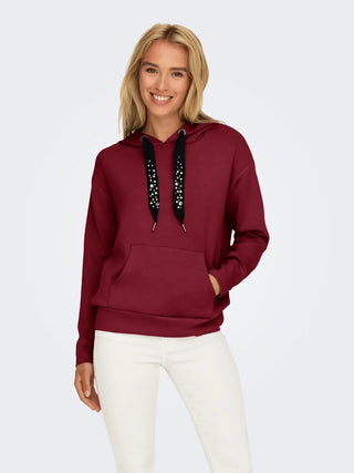 ONLY FELPA FANCY CON CAPPUCCIO DONNA 15303838 CBT