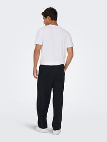 ONLY&SONS PANTALONE DI TUTA CERES LARGO UOMO 22034252 BLK