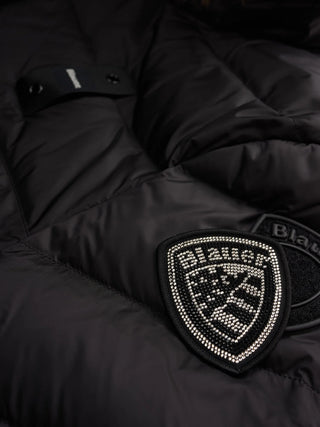 BLAUER KRISTIN PIUMINO LUNGO PELLICCIA DONNA BLDK03040 006047 999EI