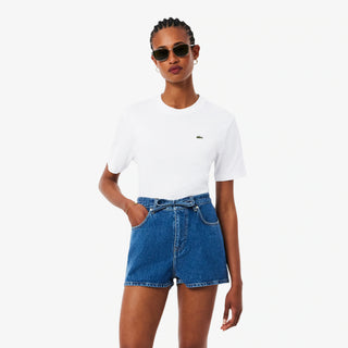LACOSTE T-SHIRT IN MORBIDO COTONE RELAXED  FIT TF7215 001
