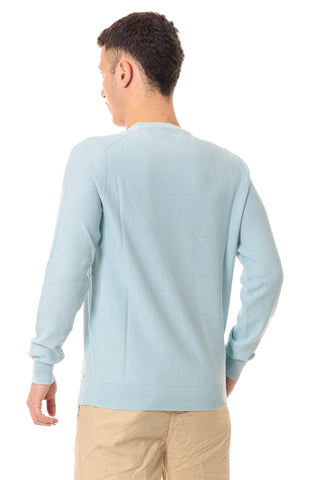 MARKUP MAGLIONE GIROCOLLO MANICA LUNGA IN PUNTO RISO UOMO MK890012 CLE