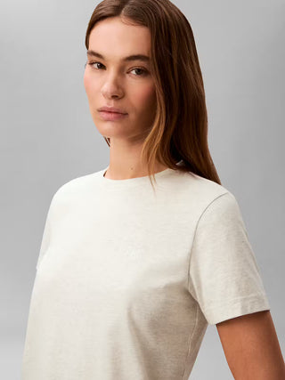 CALVIN KLEIN JEANS T-SHIRT MONOGRAM CREW TEE CK DONNA LV047B224G P4P