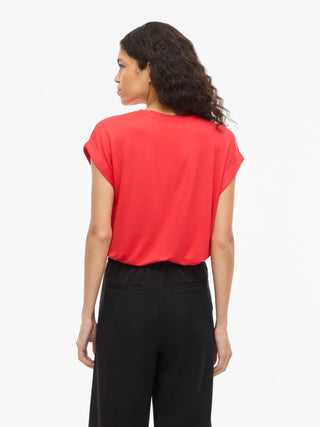 VILA T-SHIRT ELLETE MANICA CORTA DONNA 14059563 HIB