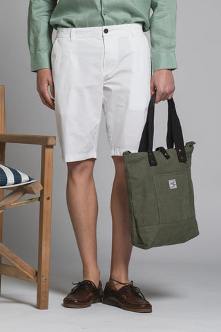 IMPURE CHINO BERMUDA IN POPELINE  UOMO KURT POPC24