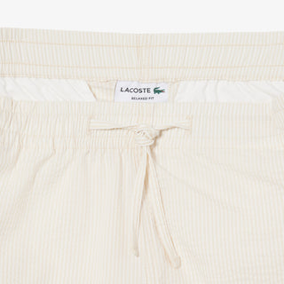 LACOSTE SHORTS IN SEERSUCKER DI COTONE UOMO GH1977 FM0
