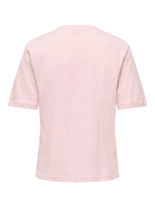 JACQUELINE DE YONG T-SHIRT REX MANICA CORTA GIROCOLLO DONNA 15344612 CHP