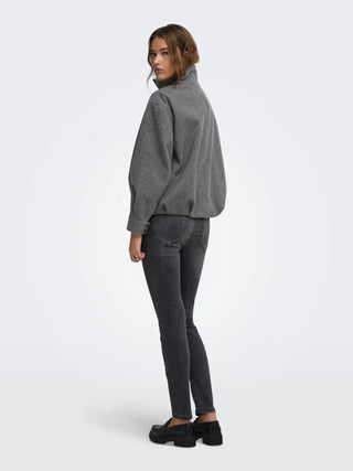 ONLY GIACCA BOMBER ASTA A COLLO ALTO 15384778 DGK