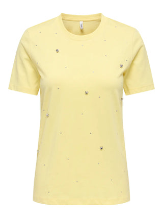ONLY FILIZZA T-SHIRT CON APPLICAZIONI 15368933 SNL