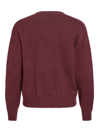 VILA CARDIGAN VILA RIL CON SCOLLATURA A V CON 4 BOTTONI 14107411 PRY