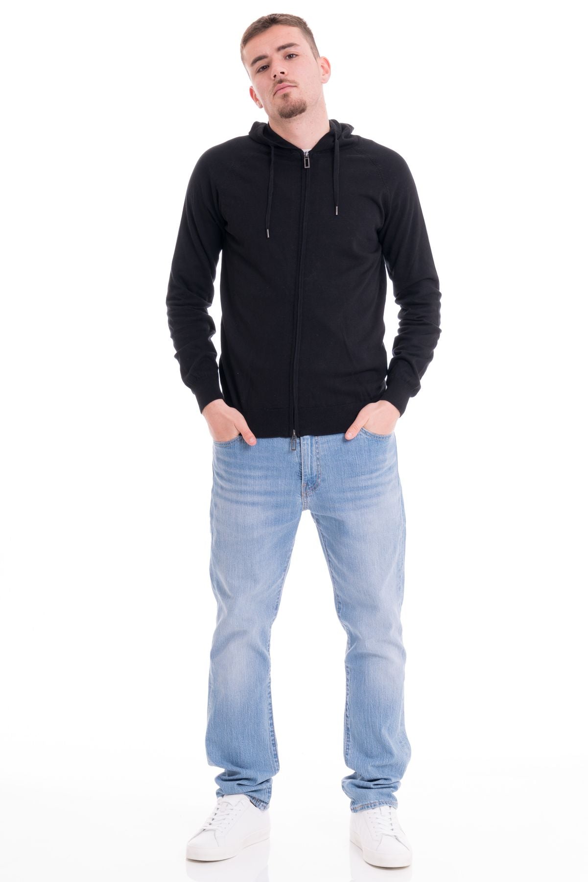 Outfit Jeans Nero Uomo Jeans E Maglione Nero Outfit Con