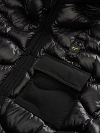 BLAUER PIUMINO BRYANT CON CAPPUCCIO UOMO BLUC02080 005958 99EI