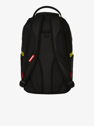 SPRAYGROUND ZAINO SHARK CENTRAL YELLOW TAPE B7736