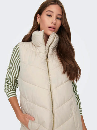 JACQUELINE DE YONG WOMEN'S SLEEVELESS FINNO JACKET 15305655 MNB