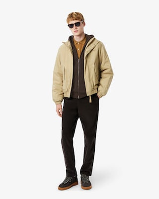 LACOSTE FELPA LACOSTE CON CAPPUCCIO IN PILE CON ZIP SH9626 SKB