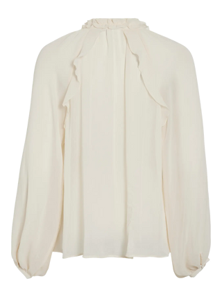 VILA CAMICIA TIRO SCOLLO A V CON VOLANT 14116881 BRC