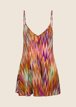 FK ABITO CORTO CON FANTSIA DONNA 0916X08