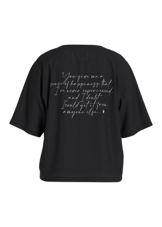 VILA VILA ROCHELLE T-SHIRT CON SCRITTA 14116605 BTY